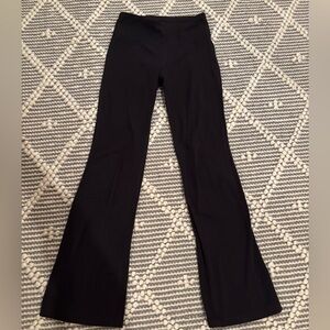 Athleta girl, black flare leggings size M 8/10